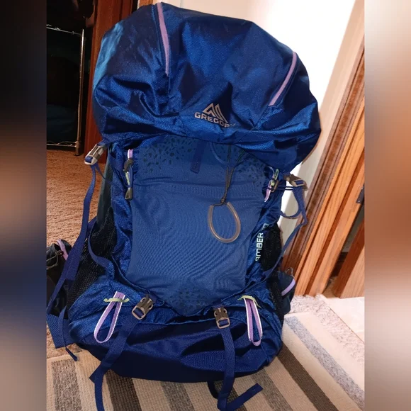 Gregory Vibrant Blue Hiking Backpack - Picture 2 of 15